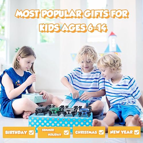 Miniatura 7 de NEHEME NH525 Drone con cámara HD 1080P para niños, mini juguetes voladores plegables, regalos de Navidad para niños y niñas, drones RC FPV