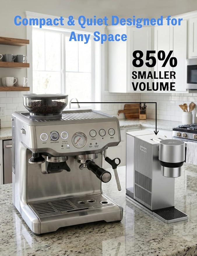 Cafetera Cold Brew Automática, Capacidad 1L, Control de Temperatura y Limpieza Automática miniatura 6