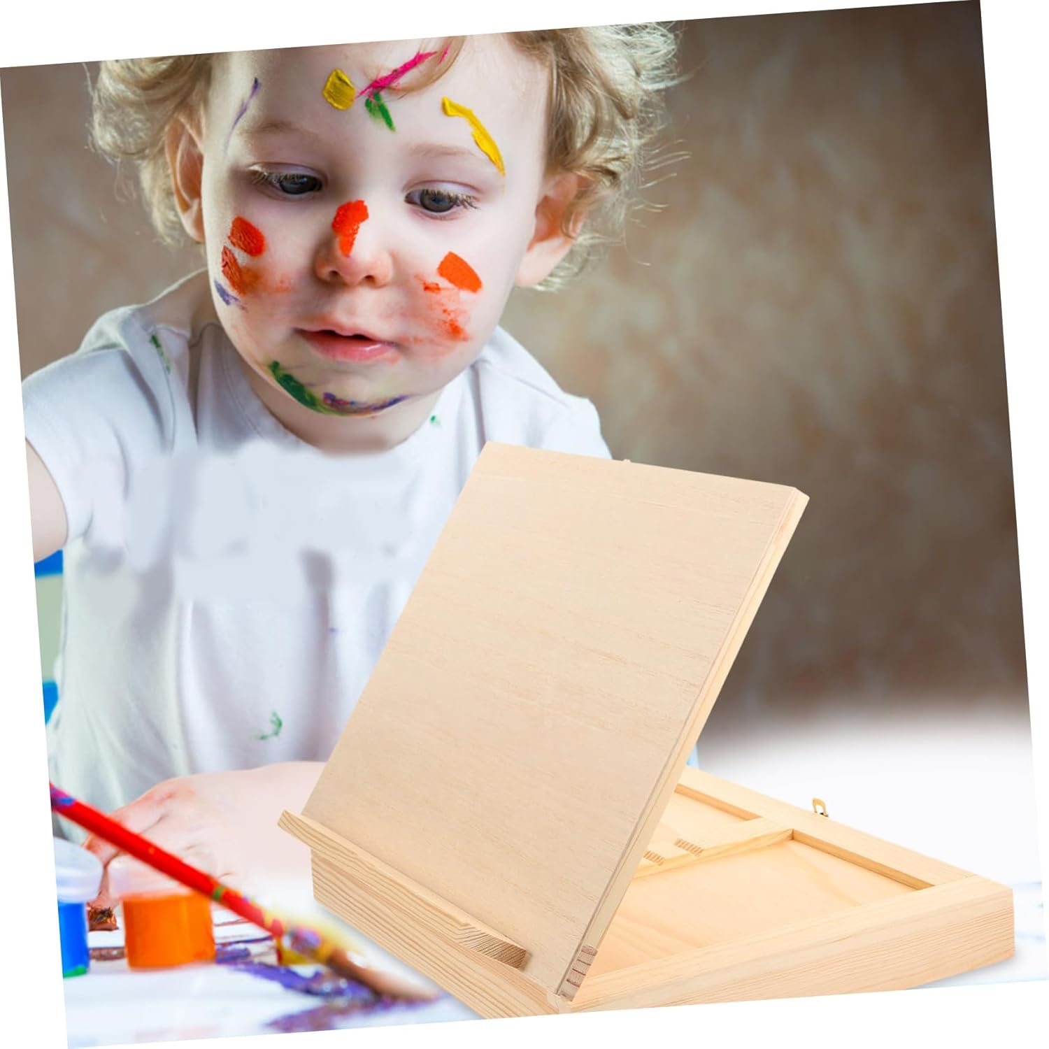 Lightweight with Drawer Portable Drawing Board for Artists for Outdoor Painting and Sketching Durable Pine Material Art Supply for Students