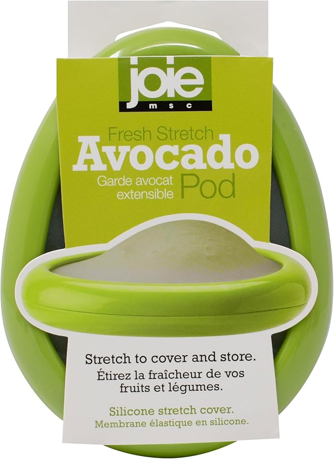 Joie Fresh Stretch Pod Avocado Storage Container, Silicone Food Saver,