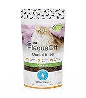 Algopix Similar Product 12 - ProDen PlaqueOff Dental Bites Cat 60g