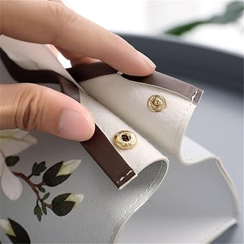 Tissue Box Cover Tissue Holder Dispenser Simple Tissue Box Case Retro Tissue Container Home Decoration Napkin Holder Desktop Paper Storage Box Pumping Box Tissue Holder Exquisite tissue box ( Color :