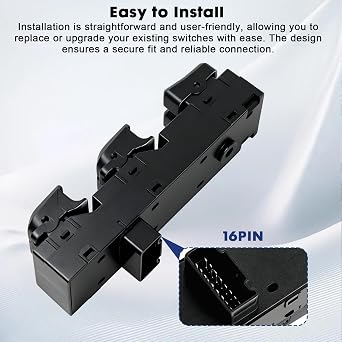 Power Window Switch 93570-2S910 Right‑Hand Drive