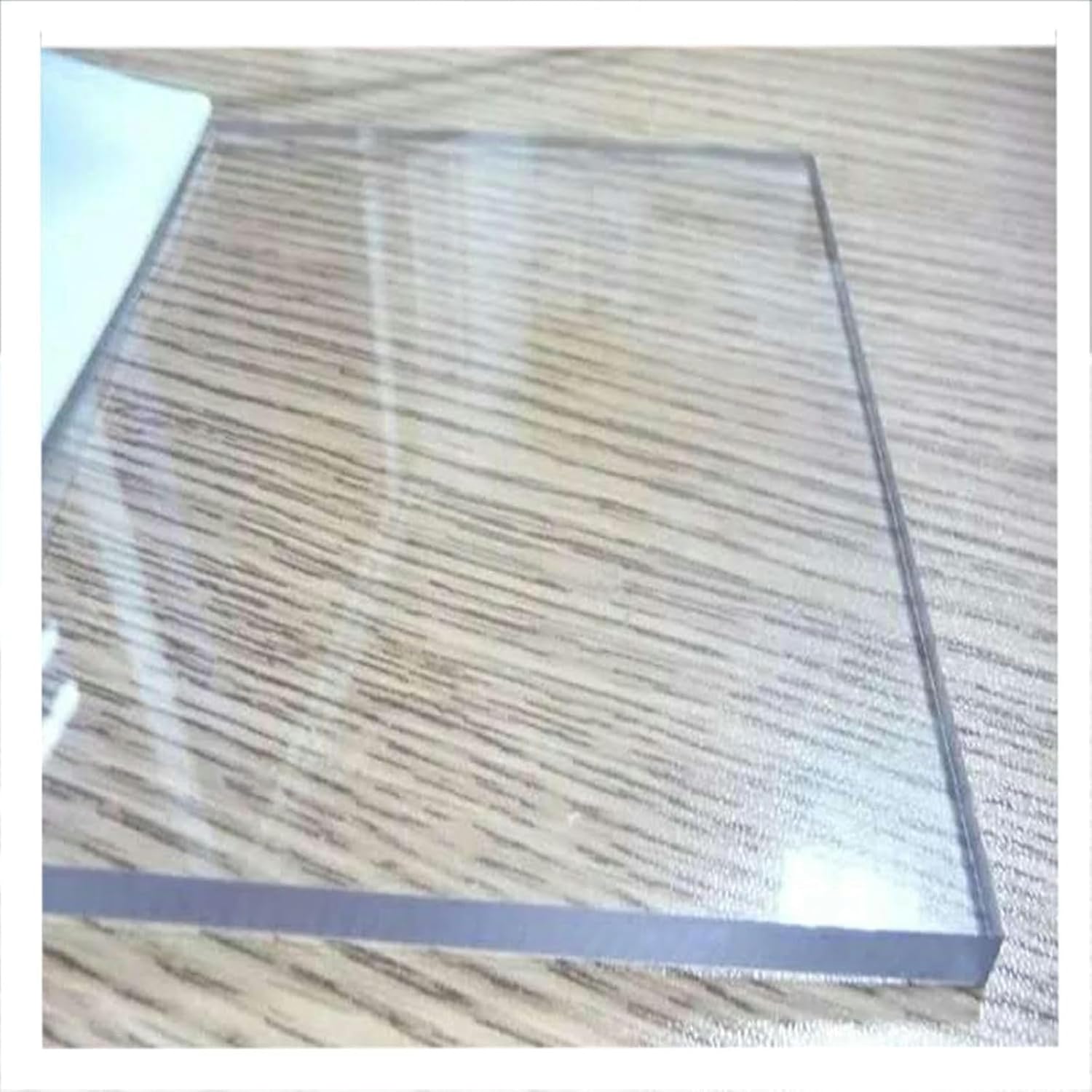 1.2mm Polycarbonate Roofing Sheet,Clear Solid Plastic Panel,Pc Transparent Durable Panel,Or Outdoor Glazing Panels Greenhouse Canopy Carport Stadiums and Bus Shelters (Color : 1.2mm, Size : W0.6*L1m