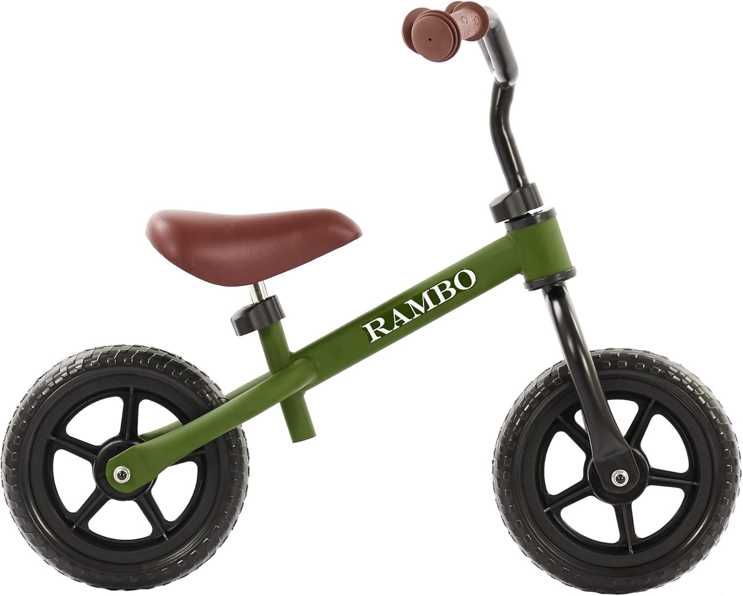 2Cycle Rambo Loopfiets - Mat-Groen Traningsfiets - Balance Bike - Fiets  Zonder Pedaal : Amazon.nl: Speelgoed \u0026 spellen