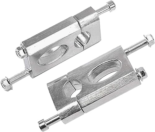 Miniatura 6 de TDPRO Amortiguador de suspensión de horquilla delantera de 1.299 in con abrazaderas de montaje en árbol triple manillar de Thumpster para bici de