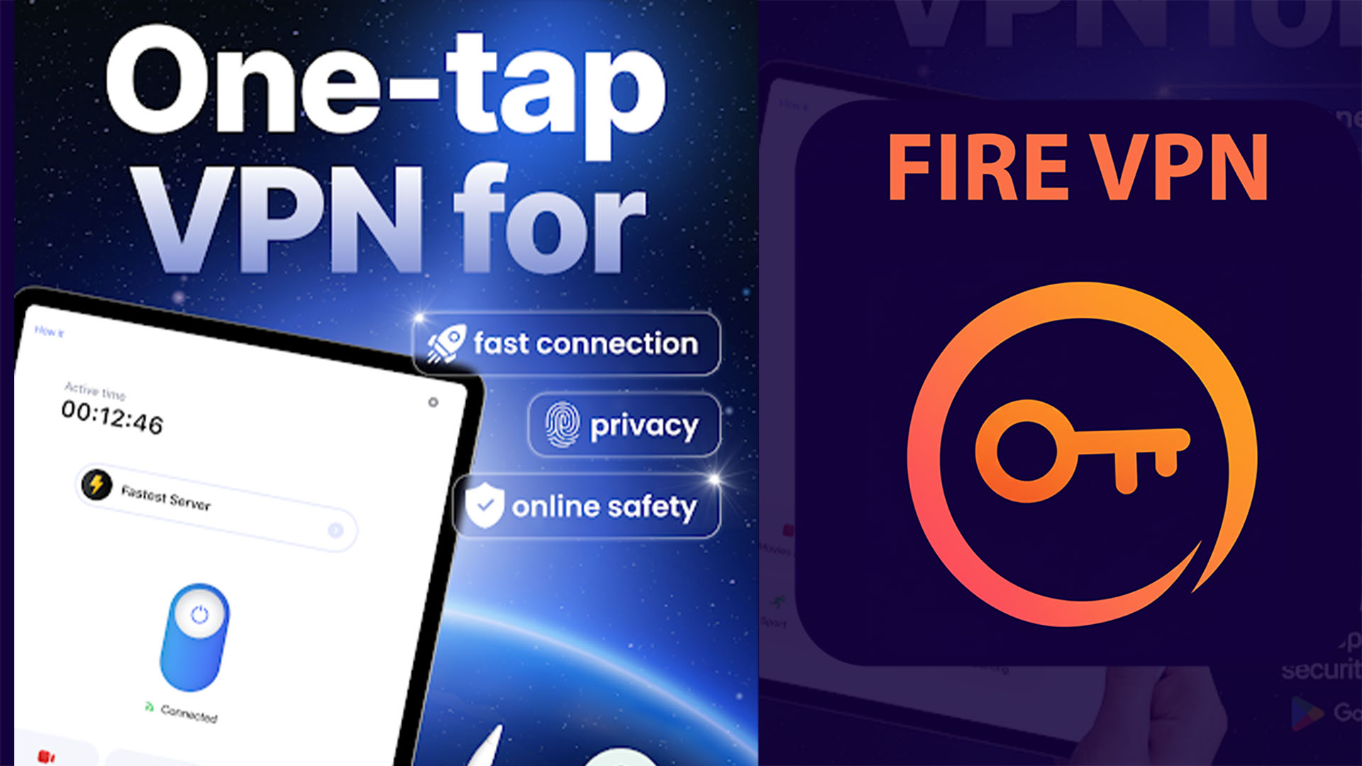 VPN : Free Vpn For FIRE TV and Tablet unlimited proxy 2026 - App on ...