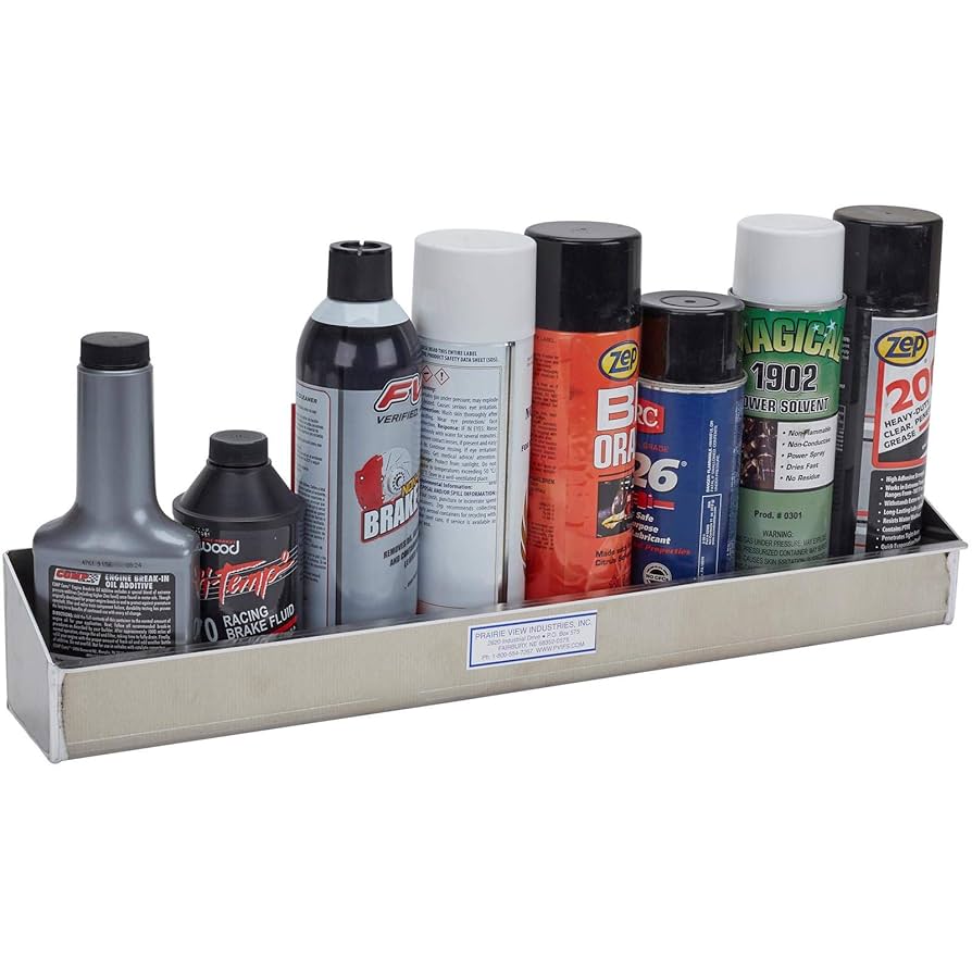 Many 角ストッカー Amazon.com: Speedway Motors Aluminum Spray Can Shelf | Multi