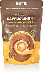 Sachê CAPPUCCINO FIT 600g - Todos os Sabores, elementoPuro (600g, Doce de Leite Argentino)
