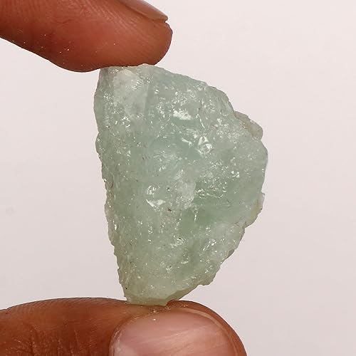 Miniatura 2 de GEMHUB 91.4 CT Natural Earth Mind Aqua Sky Aquamarine Crystal Piedra preciosa suelta áspera sin tratar Aguamarina certificada para envoltura de