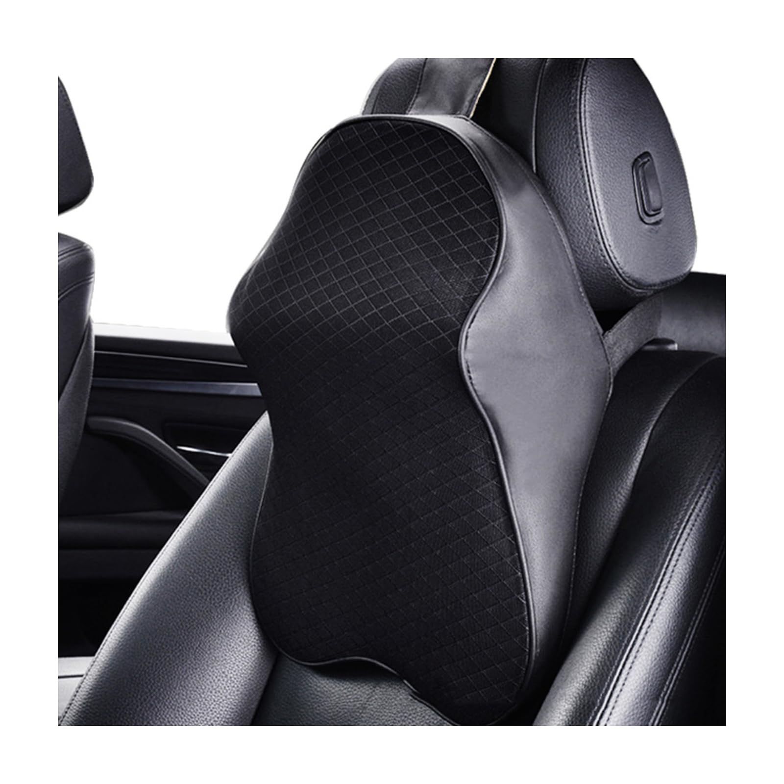 Coussin Appui-TêTe Voiture, pour Citroen AMI Electric 2020-2024/Citroen Berlingo 2002-2024 Coussin Appui-TêTe Voiture,Tete Voiture Respirant, Confortable, Réglable,A