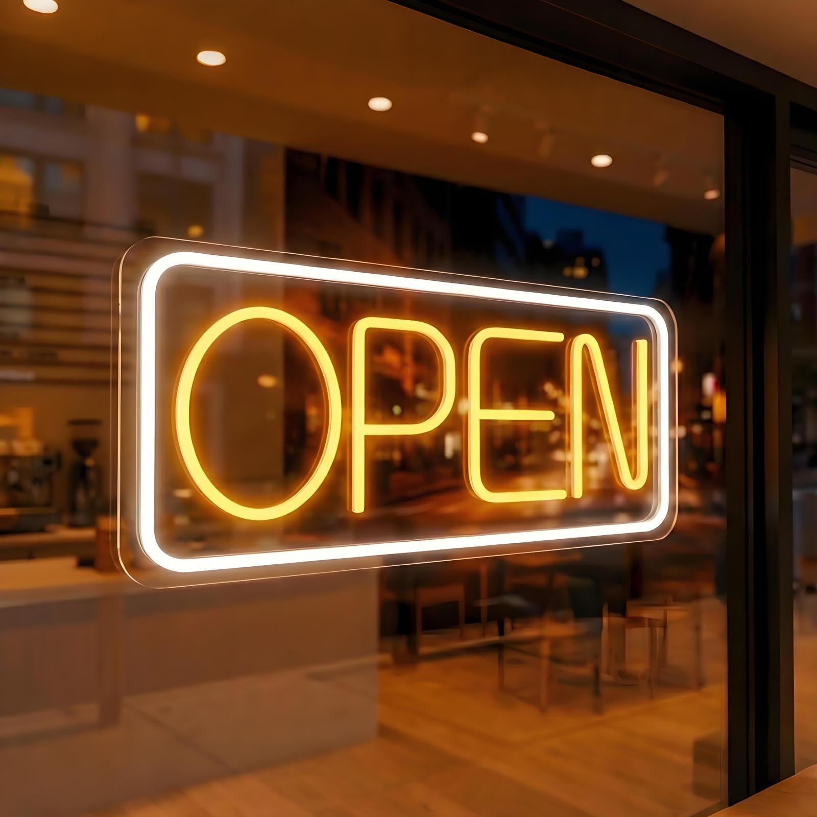 Amazon.com : Open Signs for Business Ultra Bright LED Neon Open