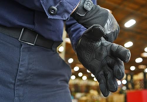 Miniatura 3 de Ironclad Command - Guantes de agarre táctico, para pantalla táctil, palma y dedos conductores, agarre extremo, duraderos, ajuste de rendimiento,