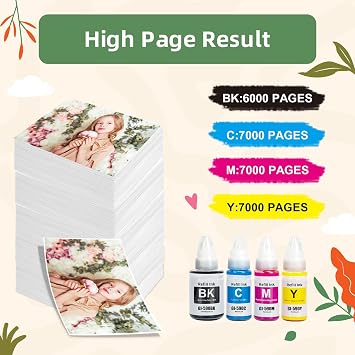 NEXTPAGE GI590 GI-590 Ink Compatible with Canon Pixma GI 590 Ink Bottle for Pixma G1500 G1501 G1510 G2500 G2501 G2510 G3500 G3501 G3510 G4500 G4510 G4511 Printer Black Cyan Magenta Yellow (4 Pack)