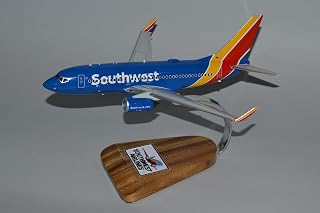 Boeing 737-700 Southwest Airlines Desktop Display Airplane Model Scale 1/100
