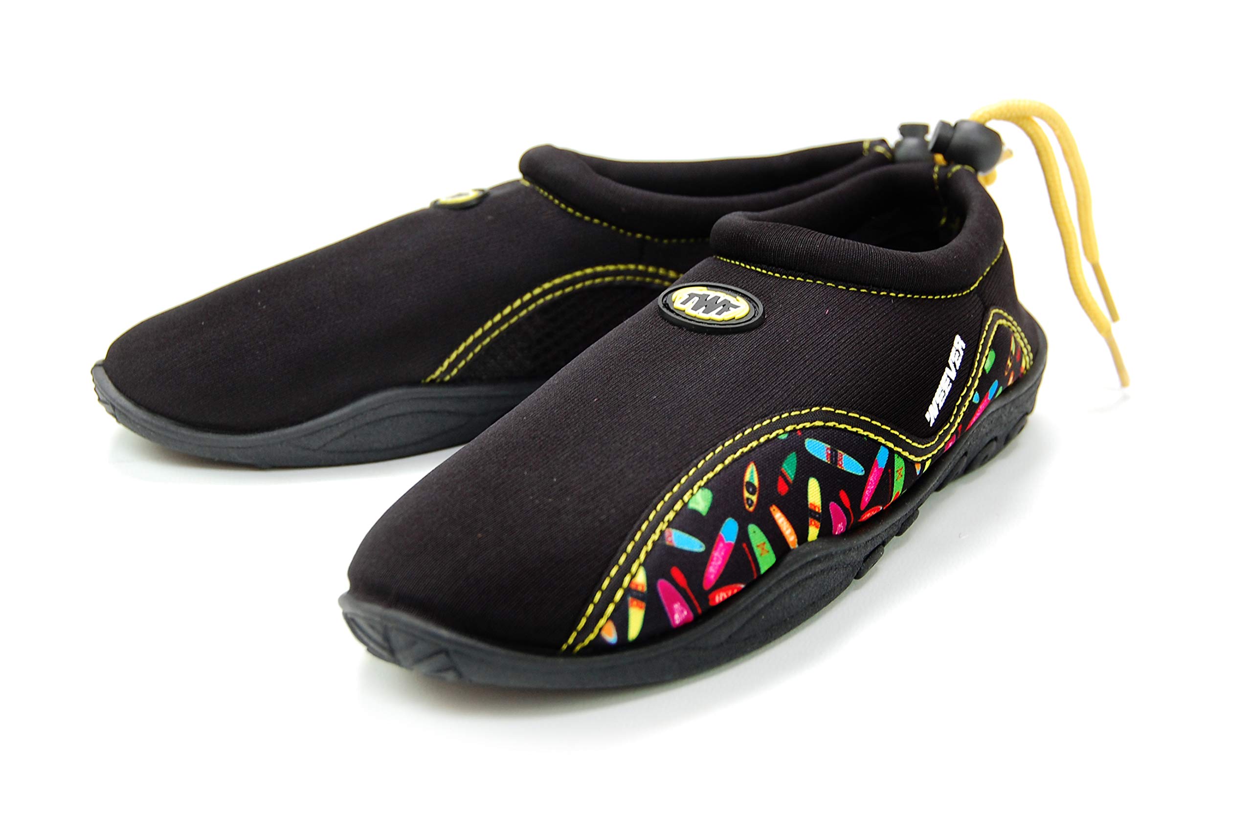 TWF Weever Wetshoes, Black Boards, EU34/UK2