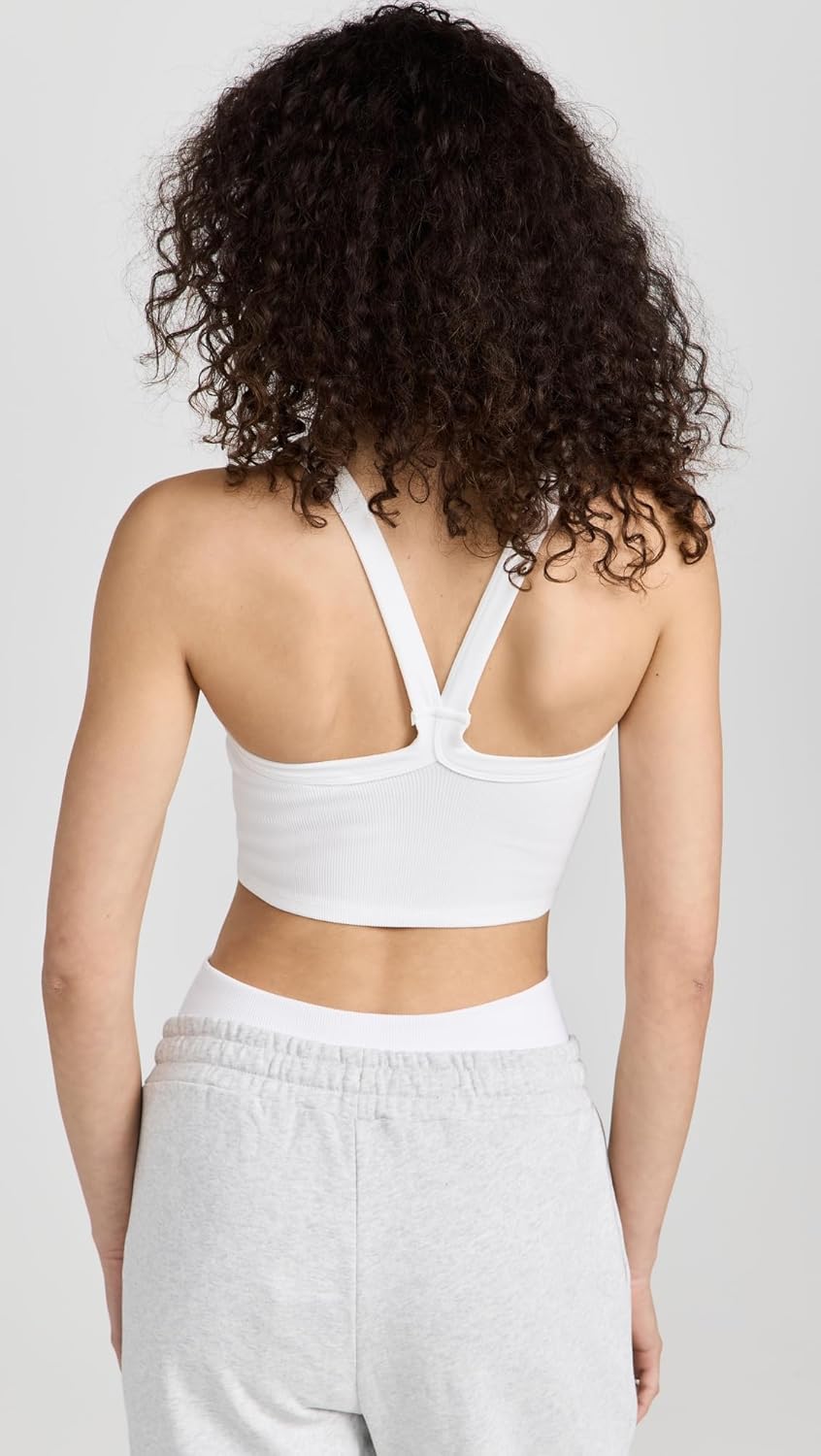 Free People Women's All Clear Cami Solid, White, Medium - Image 3