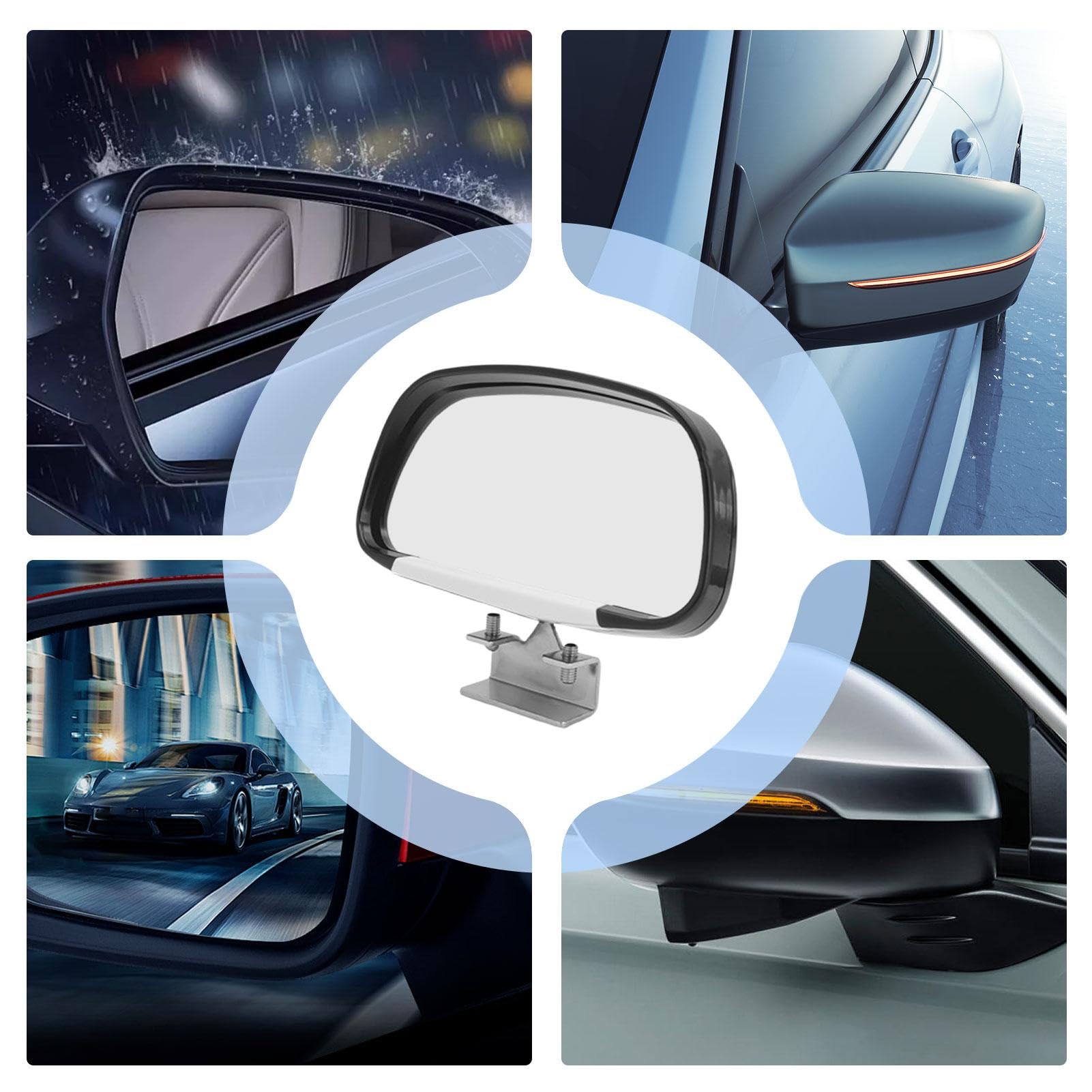Espejo retrovisor de ángulo muerto para coche, ángulo muerto, espejo retrovisor ajustable de 360 grados, espejo retrovisor lateral, espejo de aspecto ciego para coche, ángulo muerto