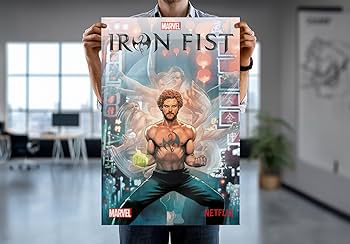 Amazon.com: POSTER STOP ONLINE Iron Fist - Marvel - Netflix TV