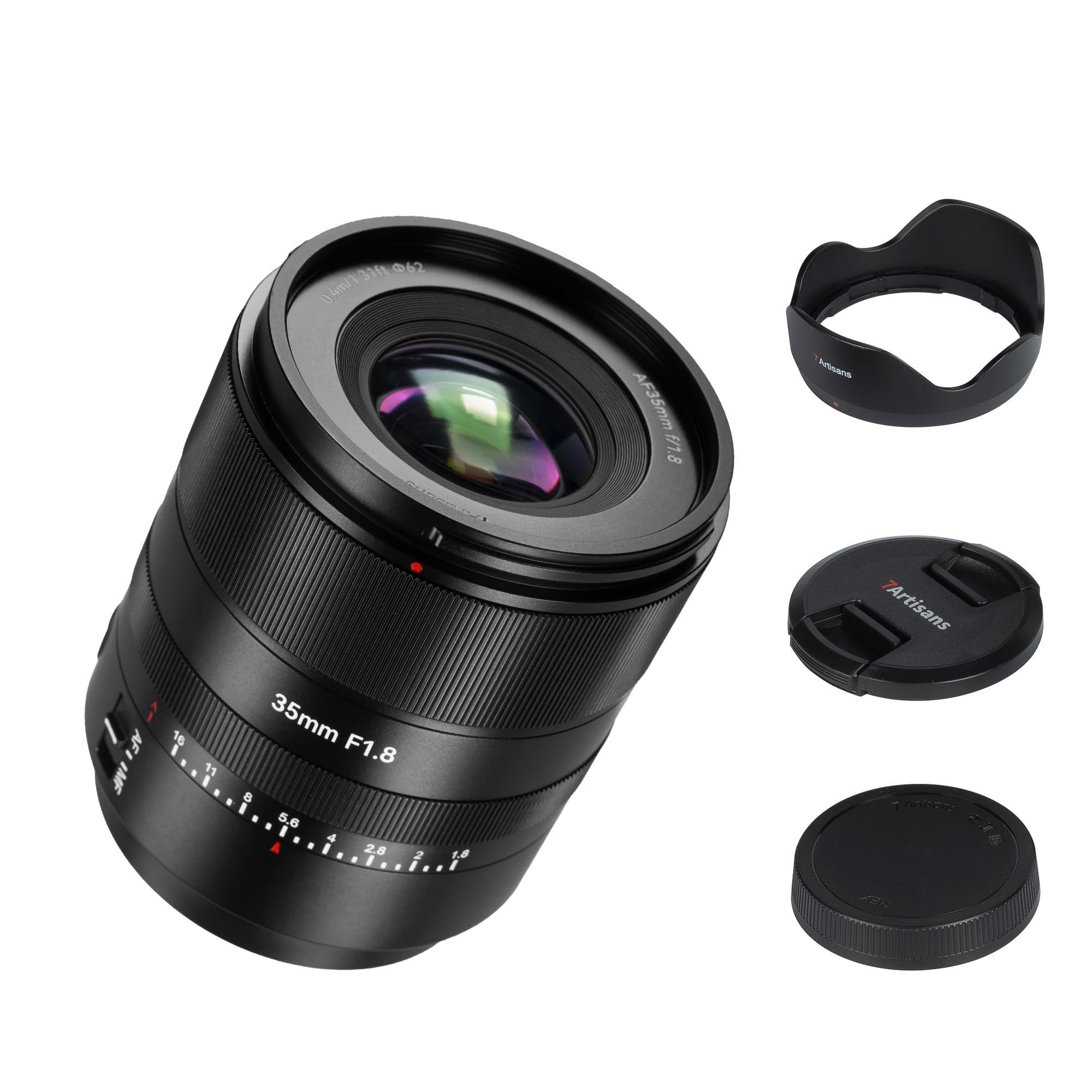 Obiettivo 7artisans 35mm F1.8 Full Frame – Autofocus, Ghiera Continua E Corpo In Metallo Per Sony