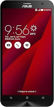Asus Zenfone 2 Ze551ml Smartphone Android Pantalla 5 5 Camara 13 Mp 32 Gb Dual Core 2 3 Ghz 4 Gb Ram Rojo Importado Amazon Es Electronica