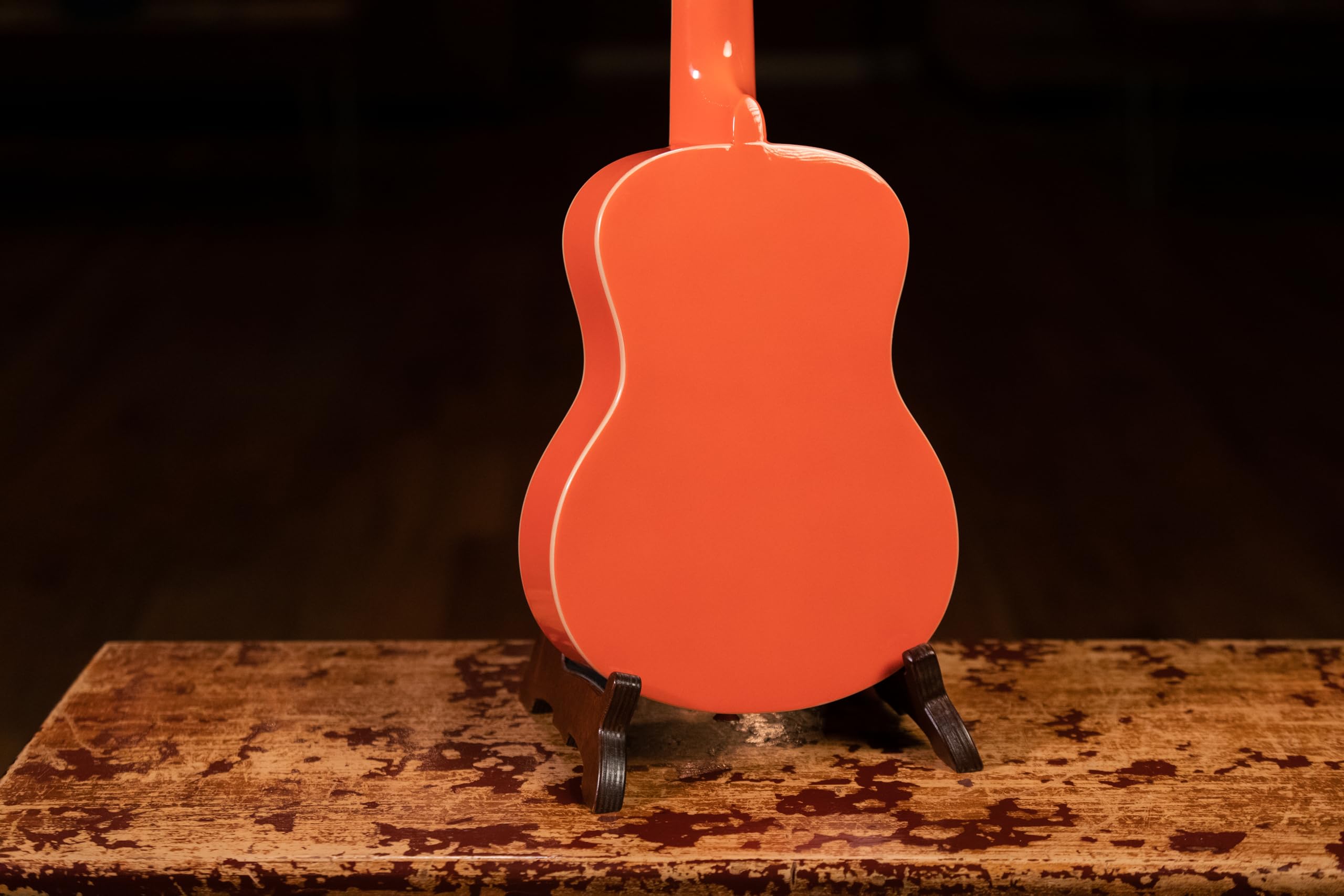 Ortega Guitars Ukulele Tenore arancione - Serie Gaucho - include Gig Bag - legno di Agathis (RUGA-ORG)