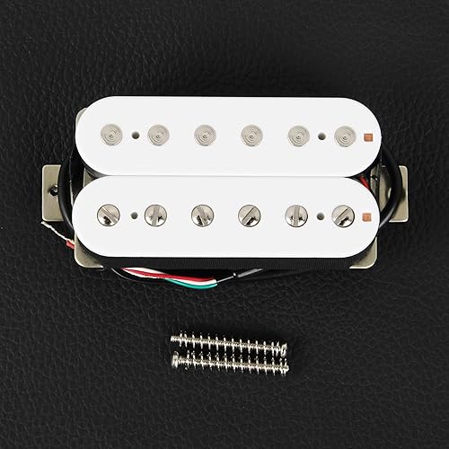 Miniatura 21 de FLEOR Guitarra Eléctrica Humbucker Pastillas Bridge Alnico 5 Pickup Negro