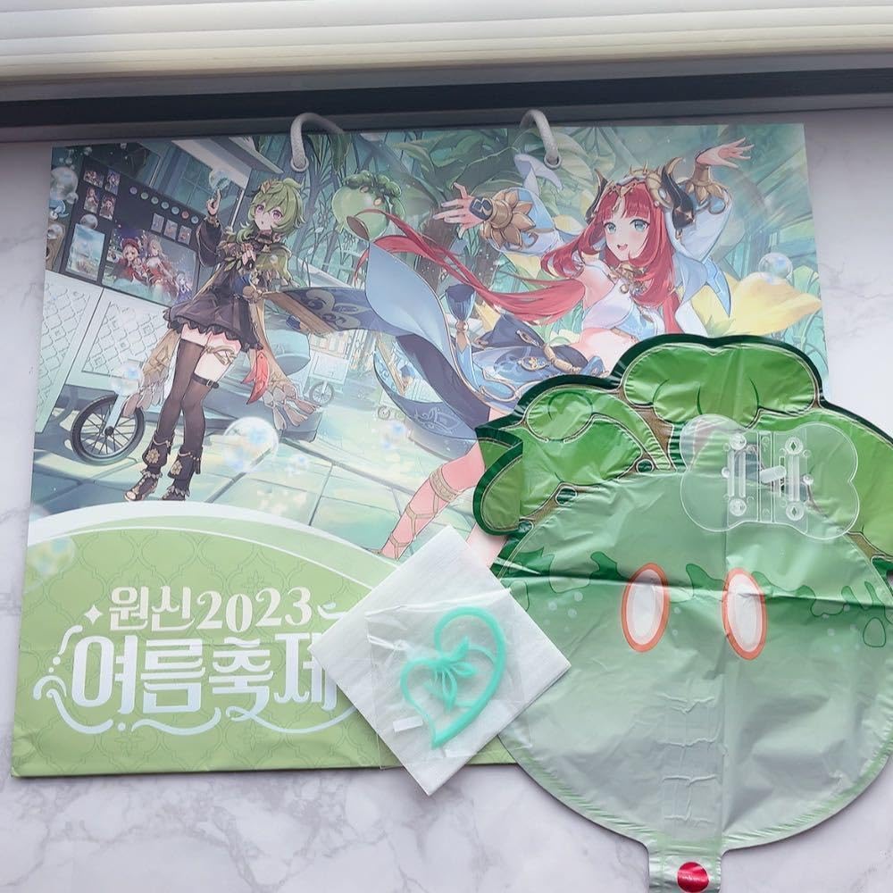 Amazon.co.jp: 原神 Genshin Impact 韓国オフラインイベント 2023 夏 