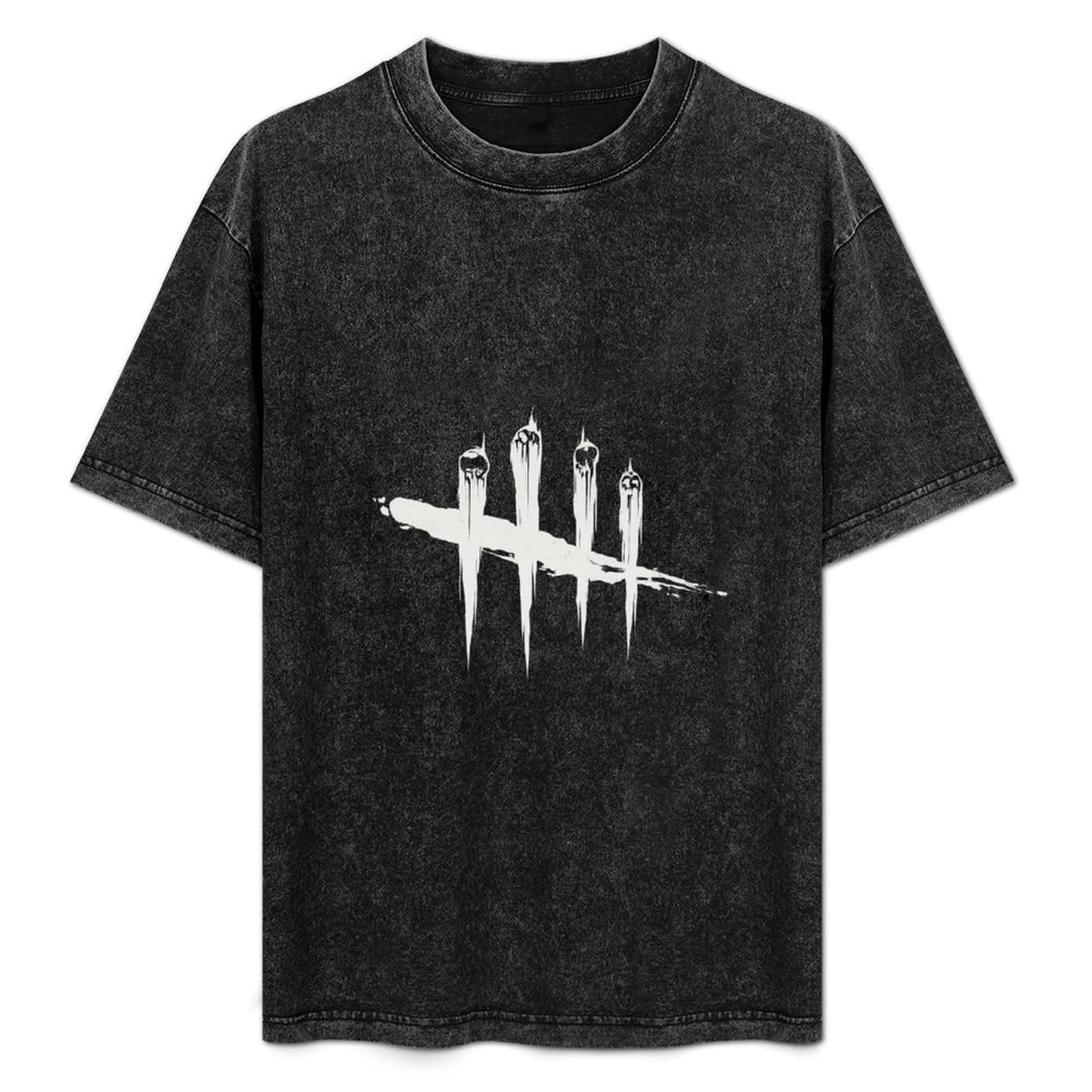 Dead By Daylight Survival Horror Game Men's T-Shirt Unisex Black Men Tees XXL