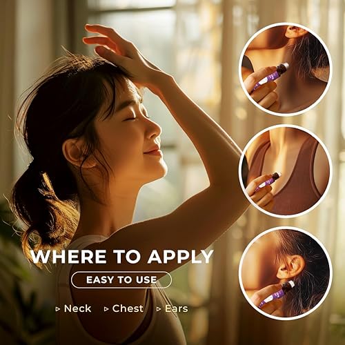 Miniatura 4 de Gya Labs Sleep Well - Aceite esencial enrollable 03fl oz aroma herbáceo floral