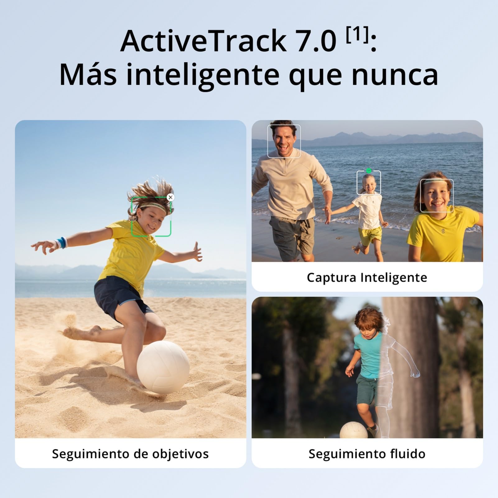 DJI Osmo Mobile 7 Estabilizador para iPhone, Android, Trípode integrado, Ultraligero, Estabilizador de teléfono de 3 ejes, ActiveTrack 7.0, ShotGuides, Edición con un toque, 10 horas de uso