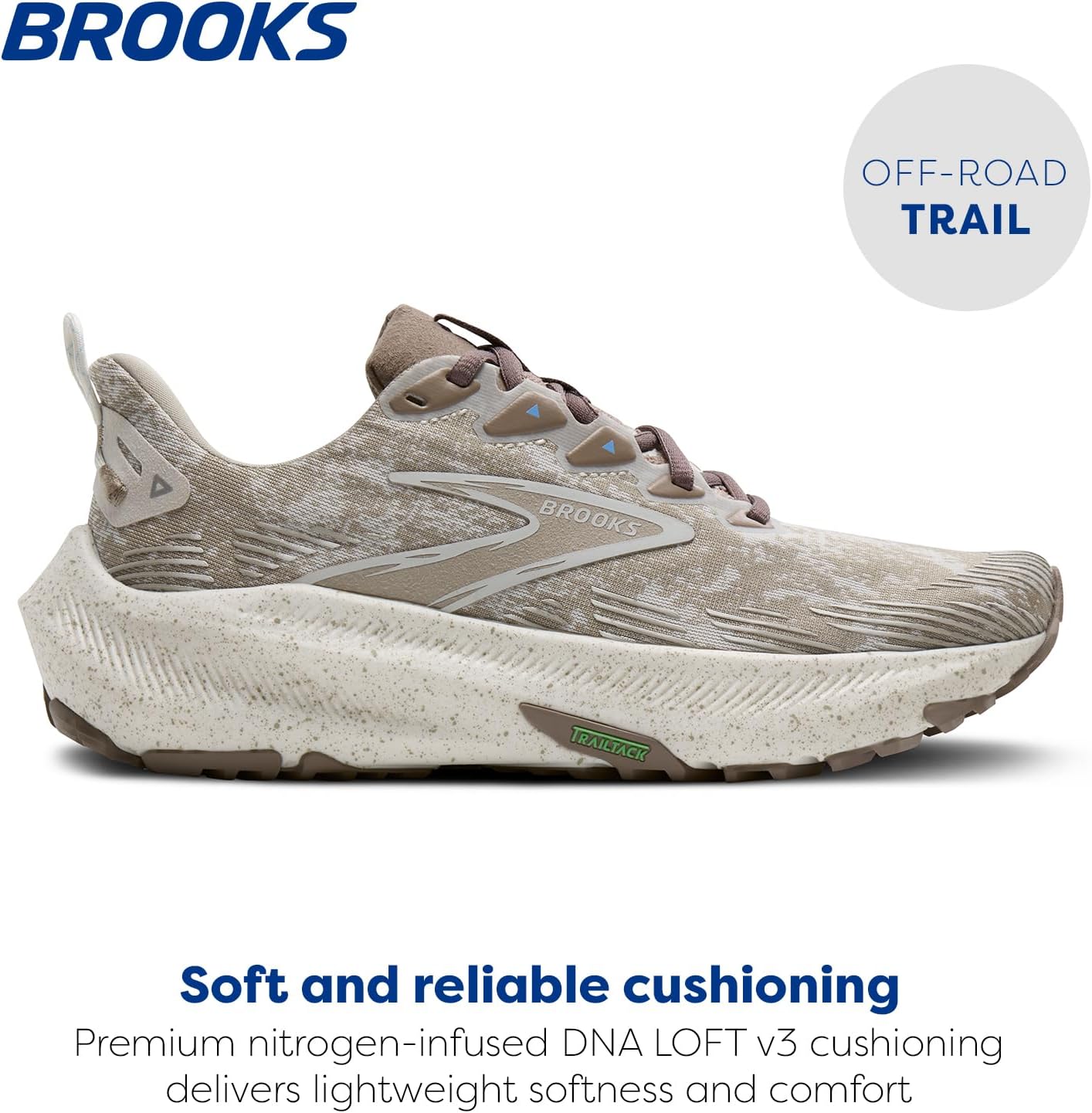 Brooks Women's Ghost Trail, Versatile Off-Road Running Shoe for Rugged Terrain - Image 2