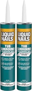 Liquid Nails - LN715 LIQUID NAILS LN-715 Tub Surround and Shower Adhesive (Low VOC) (10-Ounce) (Pack of 2)