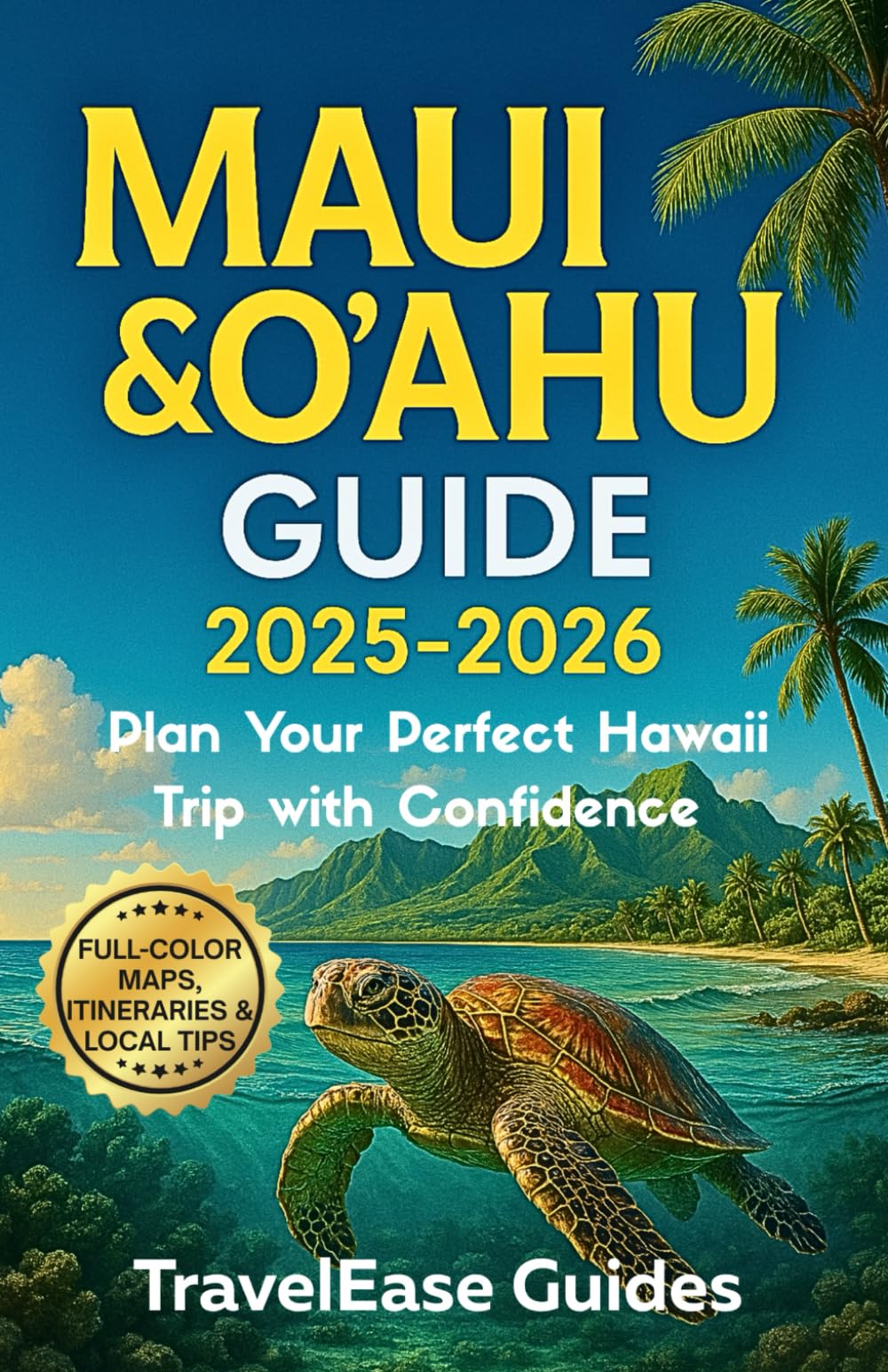 MAUI & O'AHU GUIDE 2025-2026: Plan Your Perfect Hawaii Trip with Confidence (Full-Color Maps, Itineraries & Local Tips)