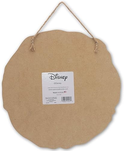 Vista 26 de Open Road Brands Disney Mickey Mouse y Minnie Mouse - Letrero de pared en forma de corazón Negro/blanco