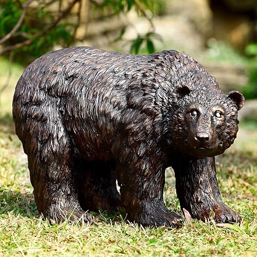 Miniatura 1 de BLACK FOREST DECOR Estatua de oso de jardín