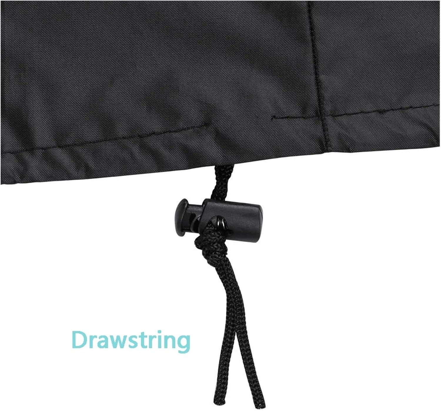 1 Pcs 210D Oxford Waterproof Lawn Mower Cover Outdoor Protective For Tractors And Push Mowers(183x137x117cm)