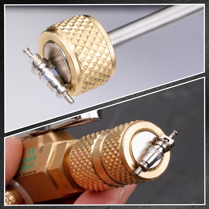 Herramienta de Extracción de Válvula Super Stars para HVAC - 1/4 y 5/16 pulgadas miniatura 4