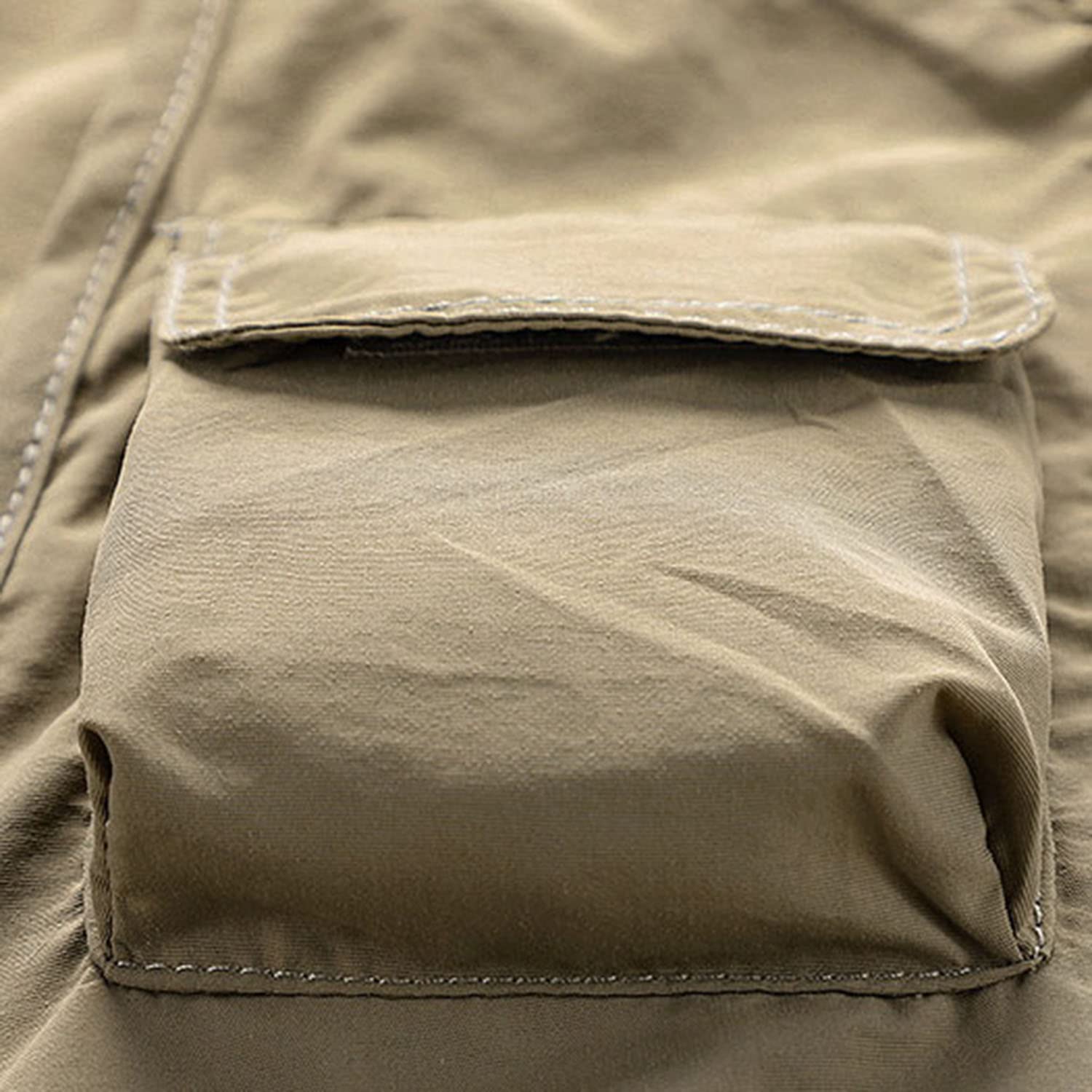 Chaleco Multibolsillos para Hombre Primavera Y Otoño Chaleco Casual Transpirable Chaqueta Multifuncional para Pesca Senderismo Viajes Fotografía