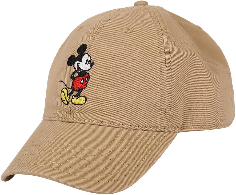 Disney Mickey Mouse Character Art Unstructured Baseball Cap