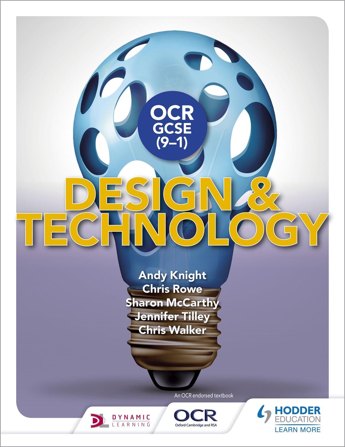 OCR GCSE (9-1) Design and Technology-Andy Knight, Chris Rowe, Sharon McCarthy