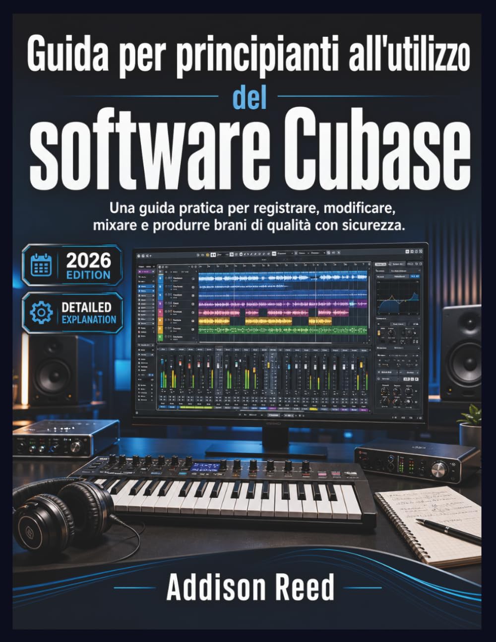 Guida per principianti all'utilizzo del software Cubase: Una guida pratica per registrare, modificare, mixare e produrre brani di qualità con sicurezza.