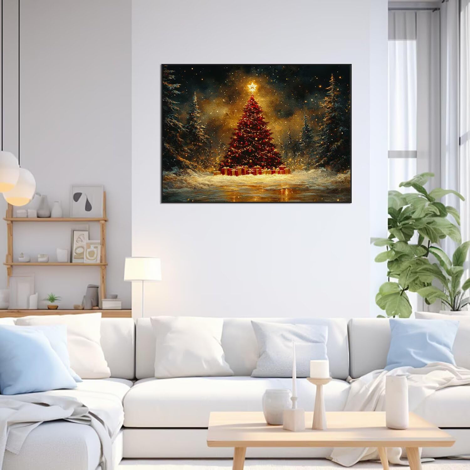 Puzzle 2000 Piezas, Rompecabezas Adultos, Árbol de Navidad, n-745
