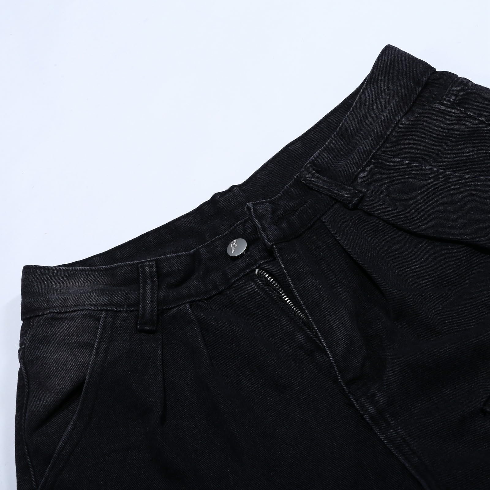 Jean Femme Taille Basse Straight Pantalon Denim Jeans Slim Haute Stretch Pant Elastique Jeggings Extensible Vintage Décontractés Extensibles Coupe Droit pour Décontracté Rétro et Professionnel