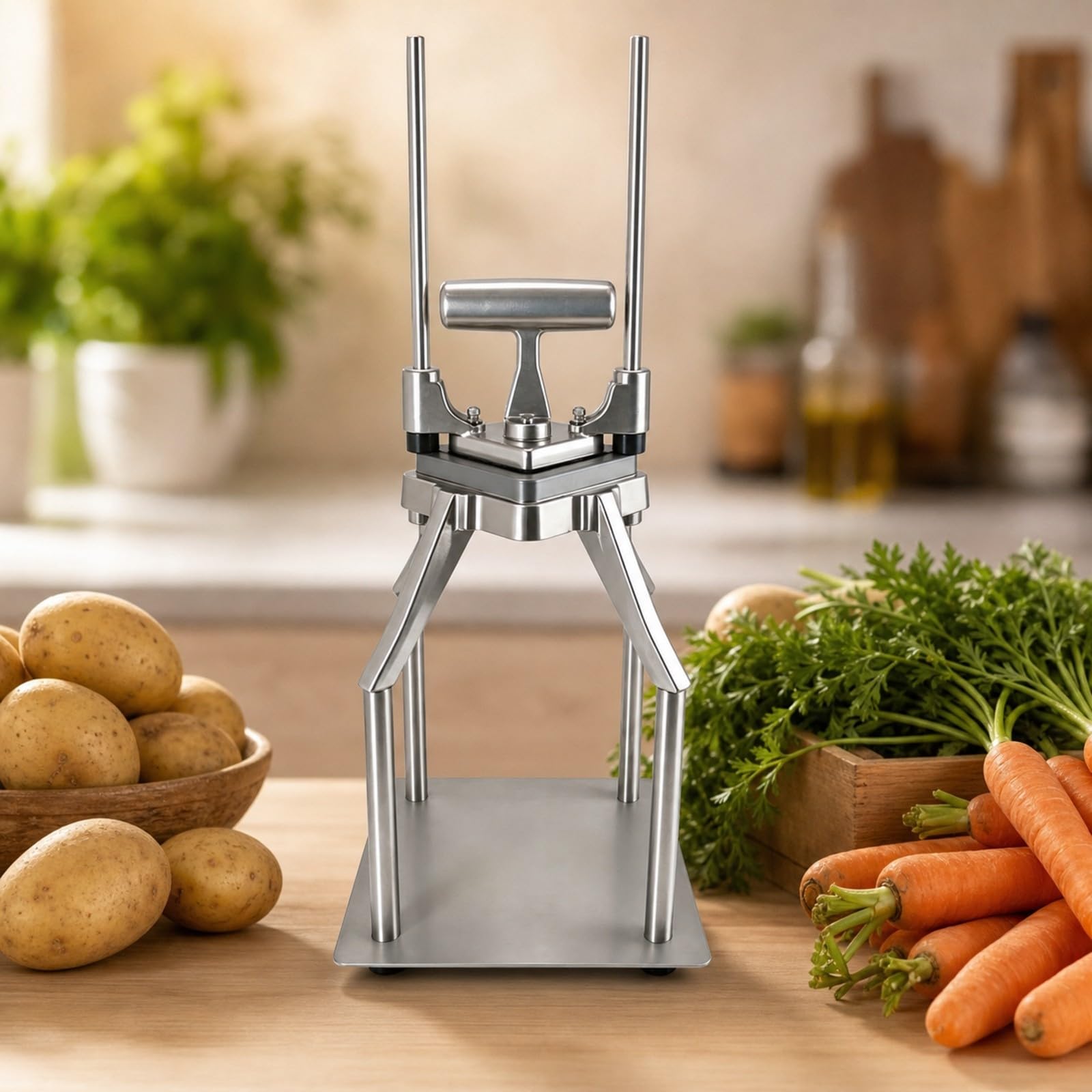 Frites Bloc Amovible Sur Pied, Stable, pr Cuisine, Restauration, 6 Talon