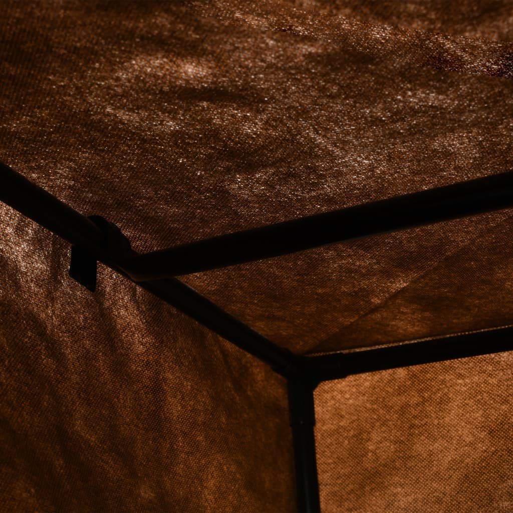 ShGaxin Armadio marrone 75 x 50 x 160 cm, Armadi Camera da letto, Armadio Tessuto, Spogliatoi Armadi Aperti, Organizzatore di Armadietto, Armadio per Stanza