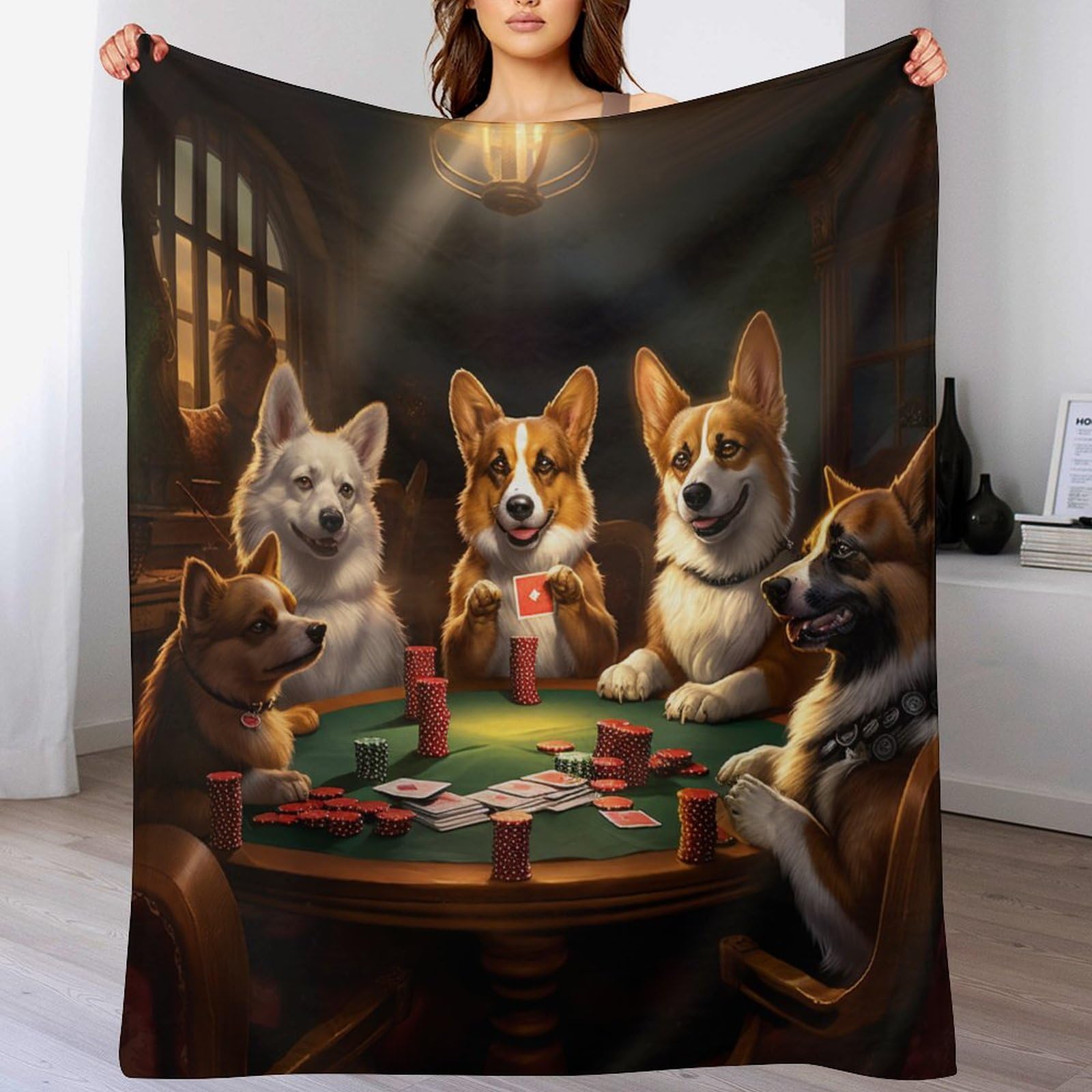 Manta cálida para sofá o salón de franela 180x200 cm manta grande invierno