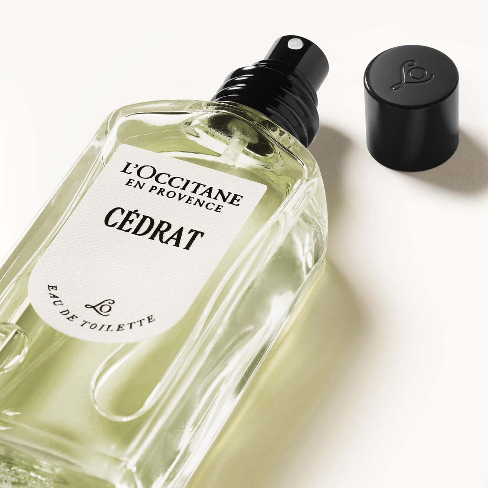 L'OCCITANE - Eau de Toilette Cédrat - 50 ml | Notes fraîches, acidulées et boisées - Accords de Cédrat, Citronnelle et Bois Ambré - Fabriqué en France