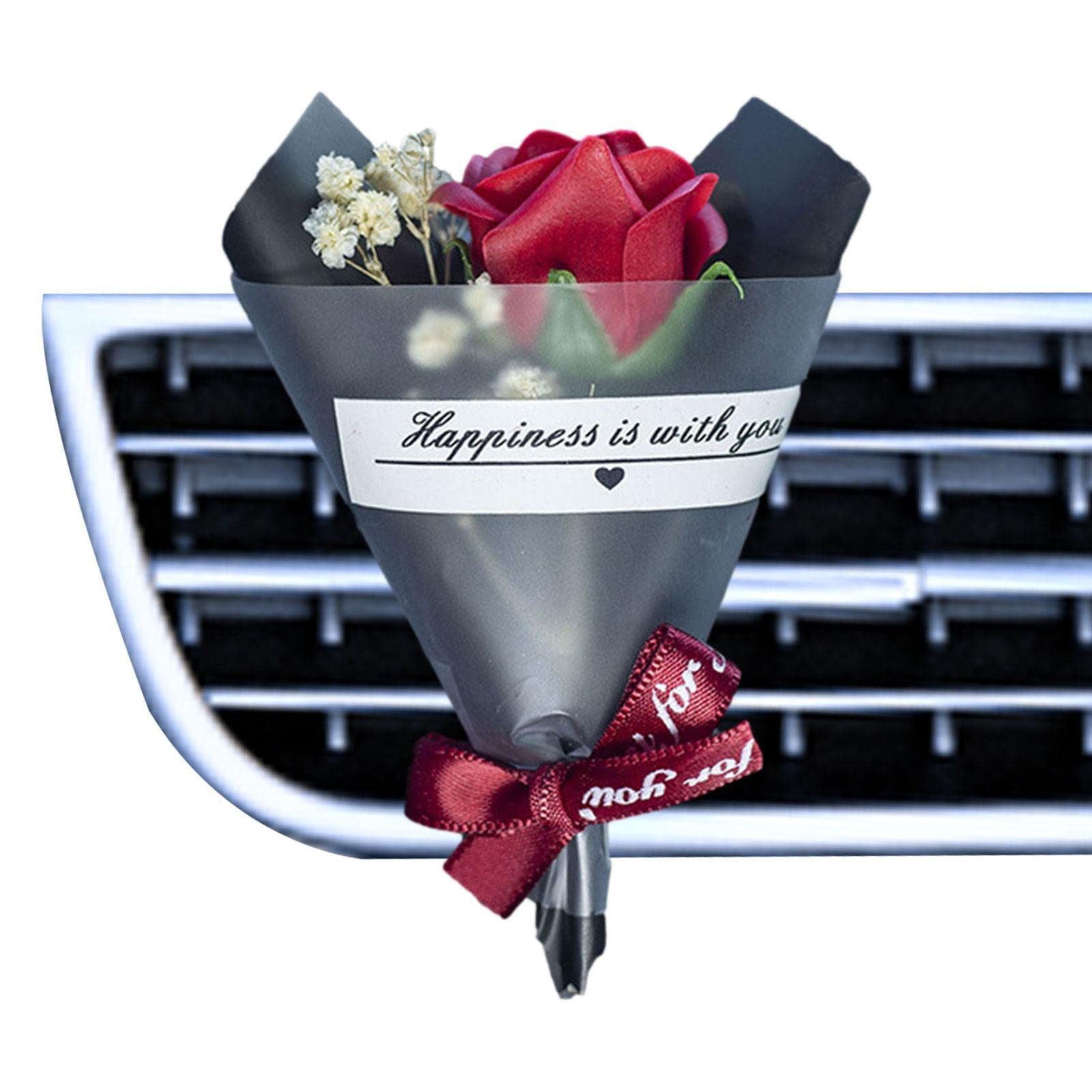 Eastuy Flower Bouquet Car Air Freshener Vent Clip - Automotive Air Conditioning Outlet Perfume for Girls - Car Scents Vent Conditioner Clip, Automotive Interior Ornament