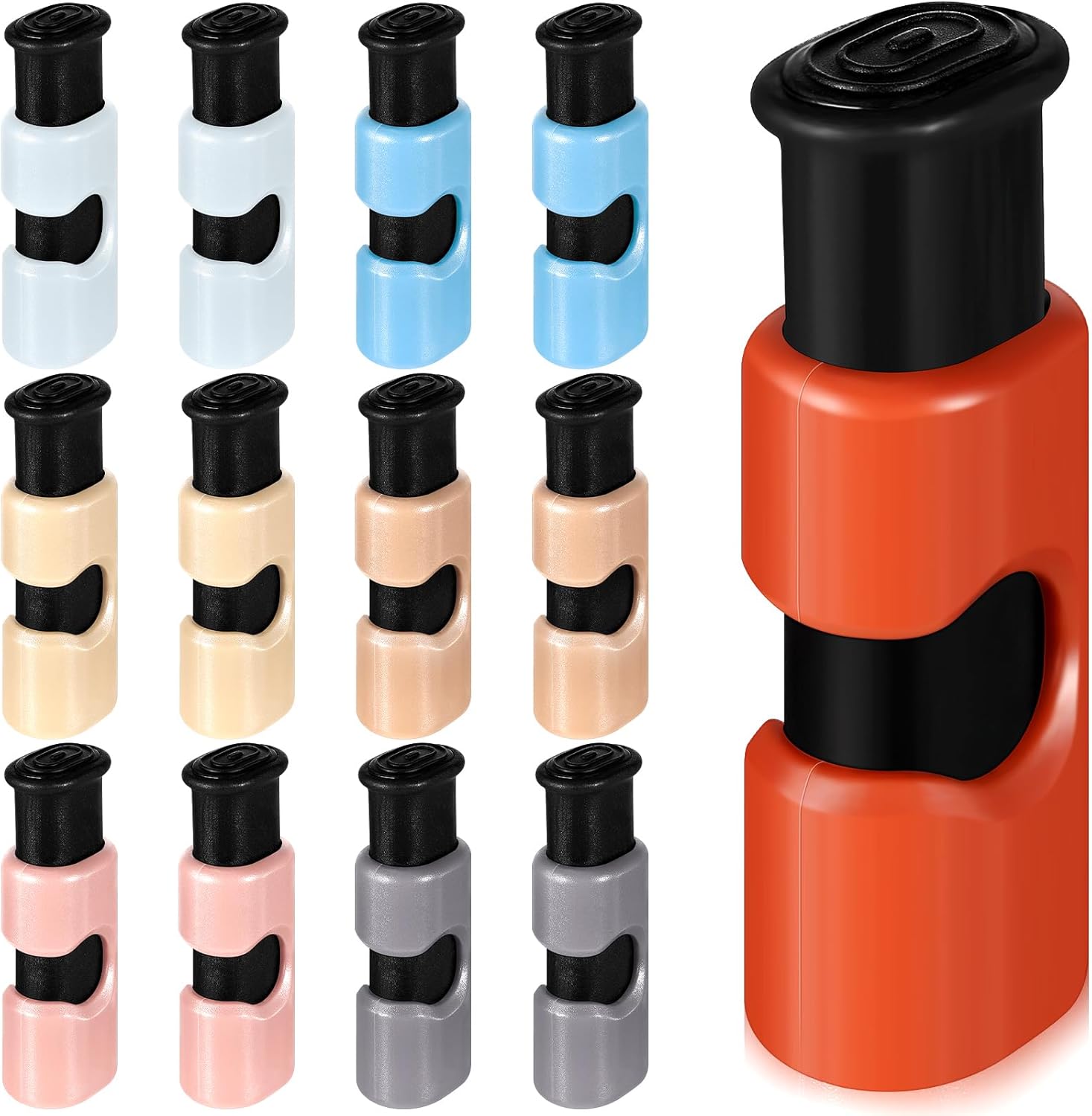 Layhit 32 Pcs Bread Bag Clips Squeeze and Lock Bread Bag